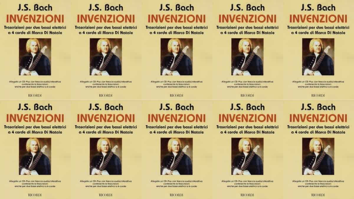 J.S. BACH - INVENTIONS - Transcriptions for 2 Four-String Electric Basses