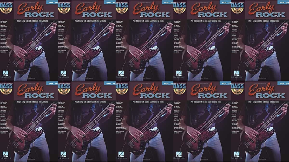 Early Rock: Bass Play-Along Volume 30