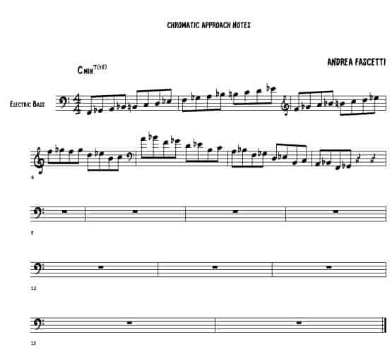 Jazz Improvisation - Chromatic Approaches Part 4