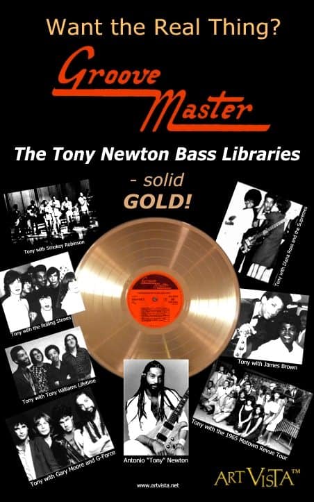 Art Vista Releases GrooveMaster - the Tony Newton Bass Libraries