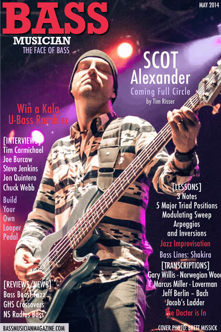 Scot Alexander-Bass Musician Magazine - May 2014