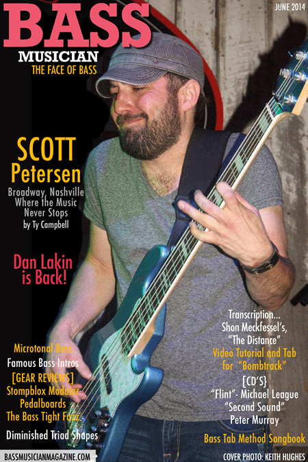 Scott Petersen-Bass Musician Magazine - June 2014