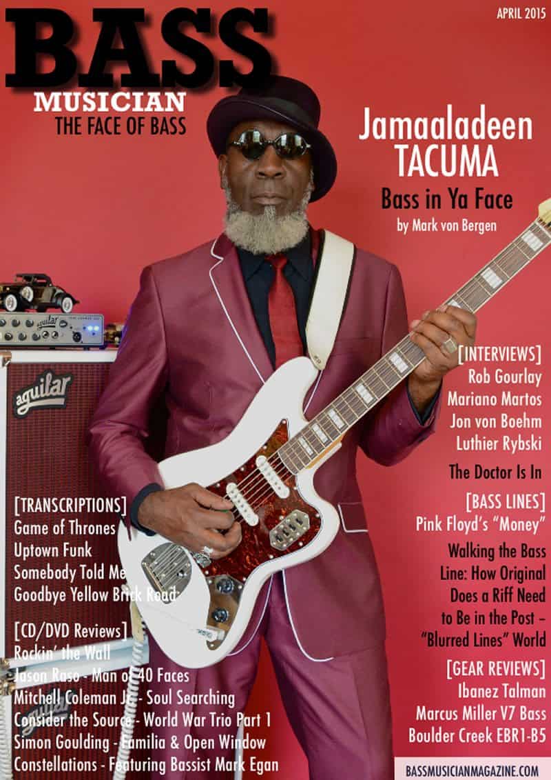 Bass Musician Magazine - April 2015