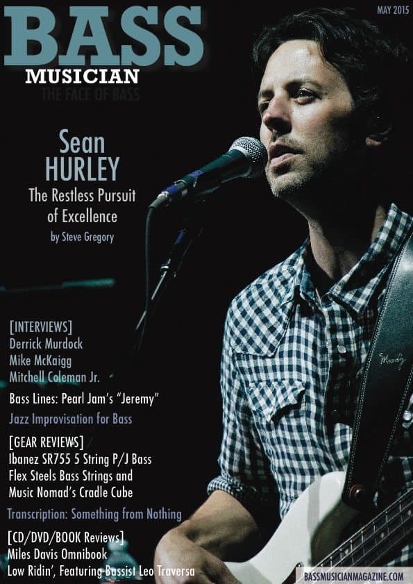 Bass Musician Magazine - Sean Hurley - May 2015 Issue