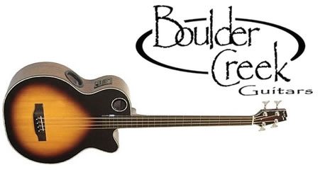 Boulder Creek EBR1-TB4FE 4-String Fretless Acoustic Bass