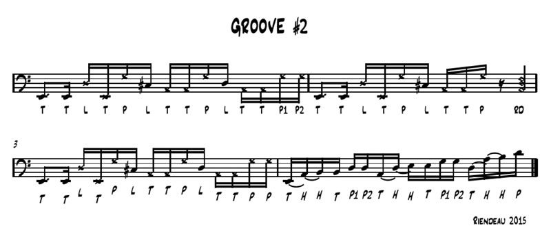 Expanding the Slap Bass Vocabulary with Ray Riendeau – Groove #2-V2