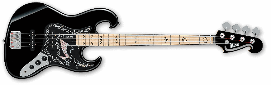 Review - Ibanez 2609B Black Eagle 4-String Bass-2