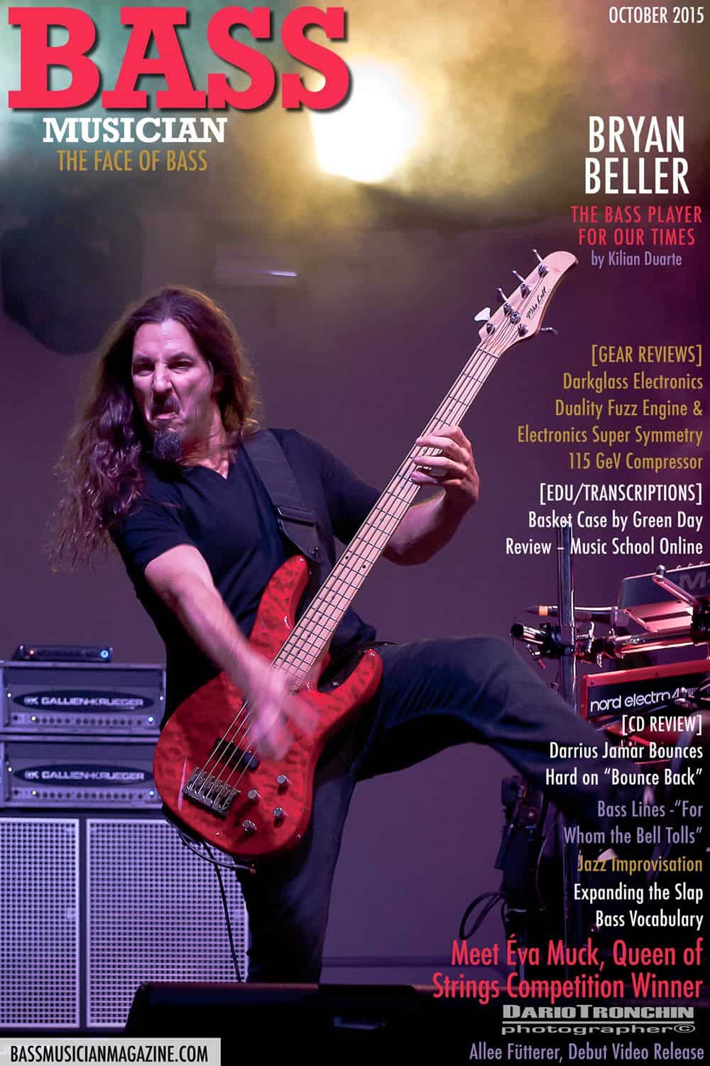 Bryan Beller - Bass Musician Magazine - Oct 2015-V2