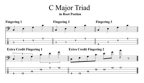 Chord Tone - Arpeggio Lesson 1