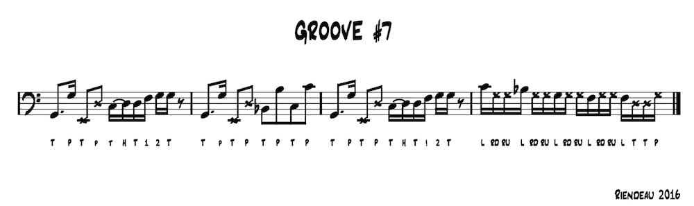 Expanding the Slap Bass Vocabulary with Ray Riendeau – Groove #7