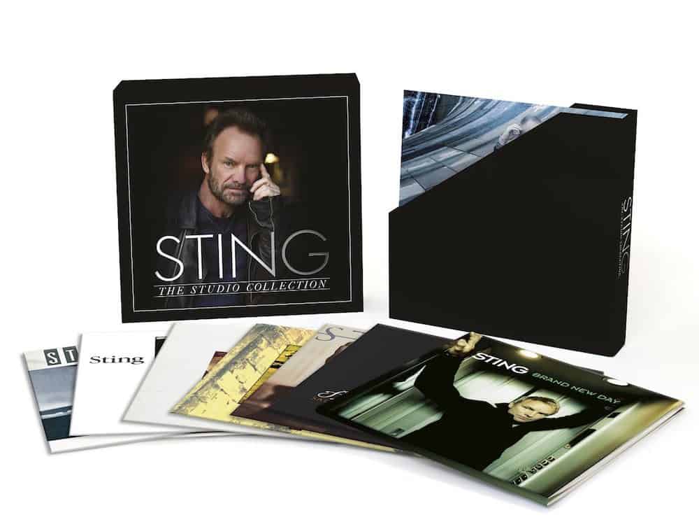 STING The Studio Collection, a Career-spanning Vinyl LP Box Set
