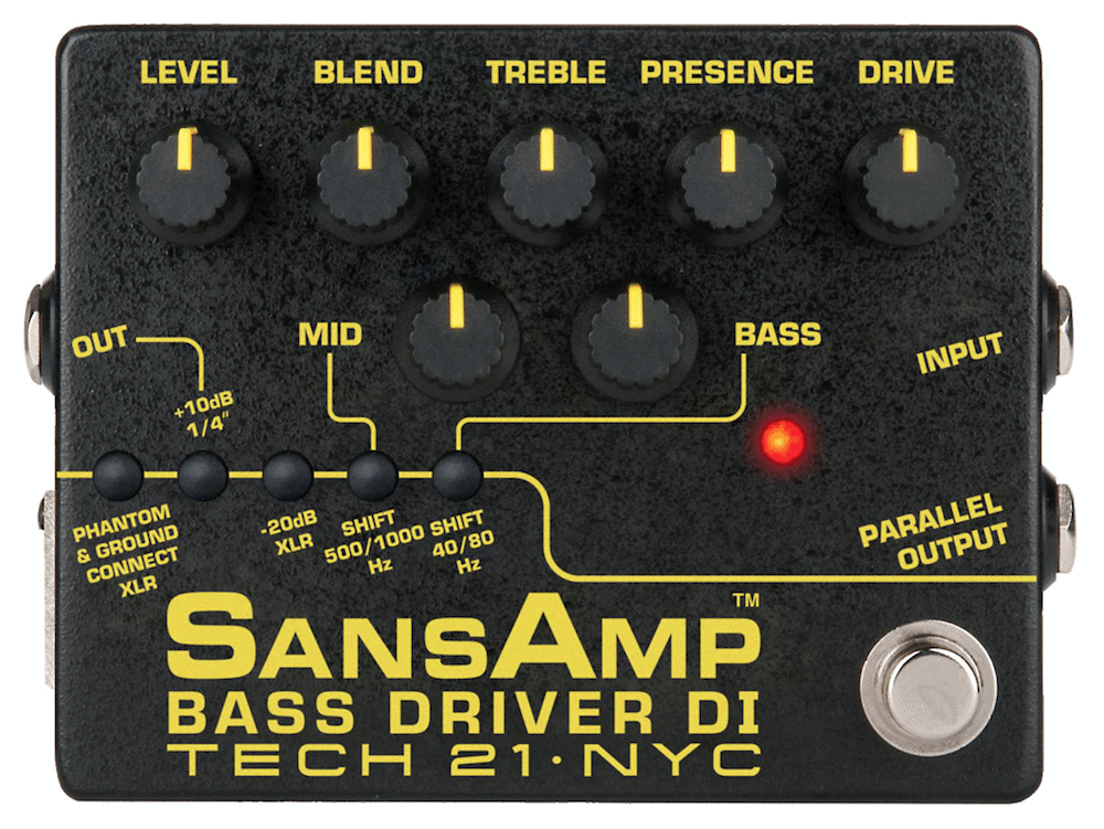 Tech 21 SansAmp Bass Driver DI Version 2 Review - Bass Musician 