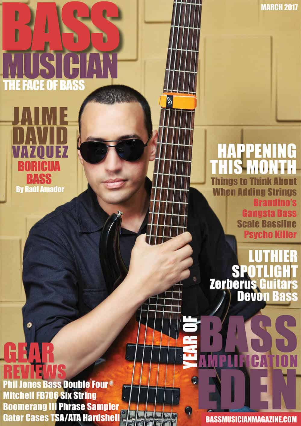 bass Musician Magazine - jaime vazquez