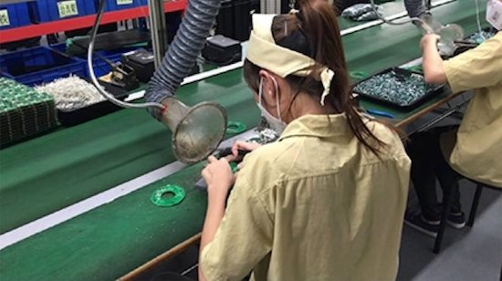 A dedicated PJB worker building a coil sub assembly