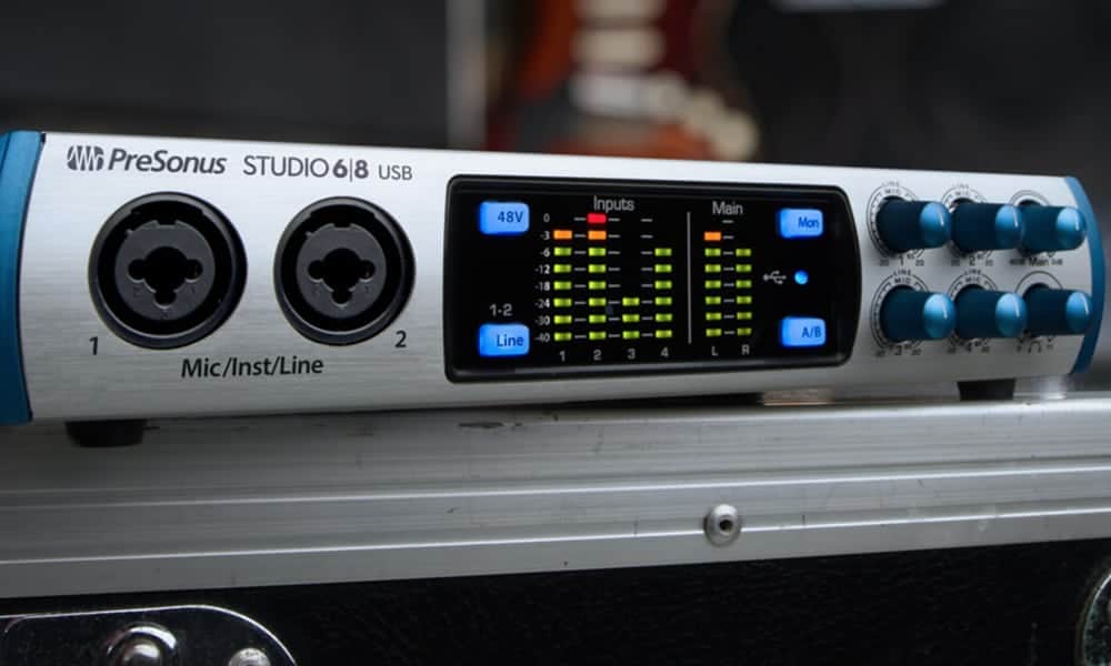 PreSonus Studio 6|8 USB Audio Interface - Bass Musician Magazine