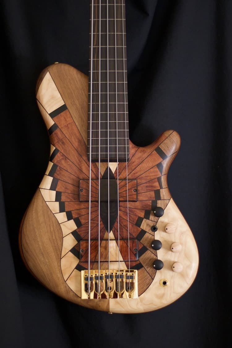 The Butterfly bass that I built for Kai Eckhardt