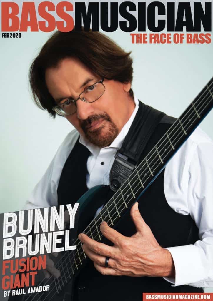 Bunny Brunel - Bass Musician Magazine - February 2020