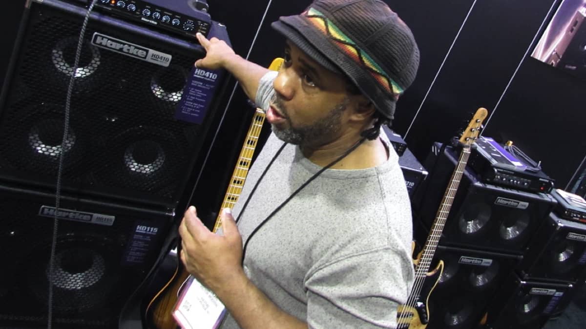 Victor Wooten for Hartke, from Winter NAMM 2020