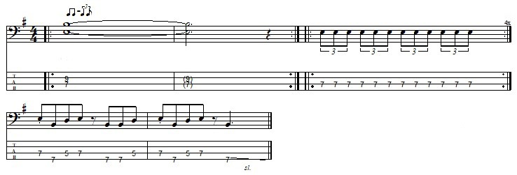 Bass Lines Alice Cooper #1