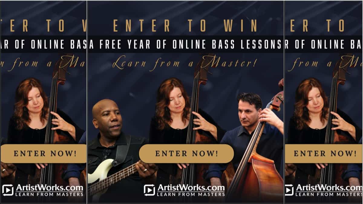 Win a Year of Free Lessons From a Bass Maestro at ArtistWorks!
