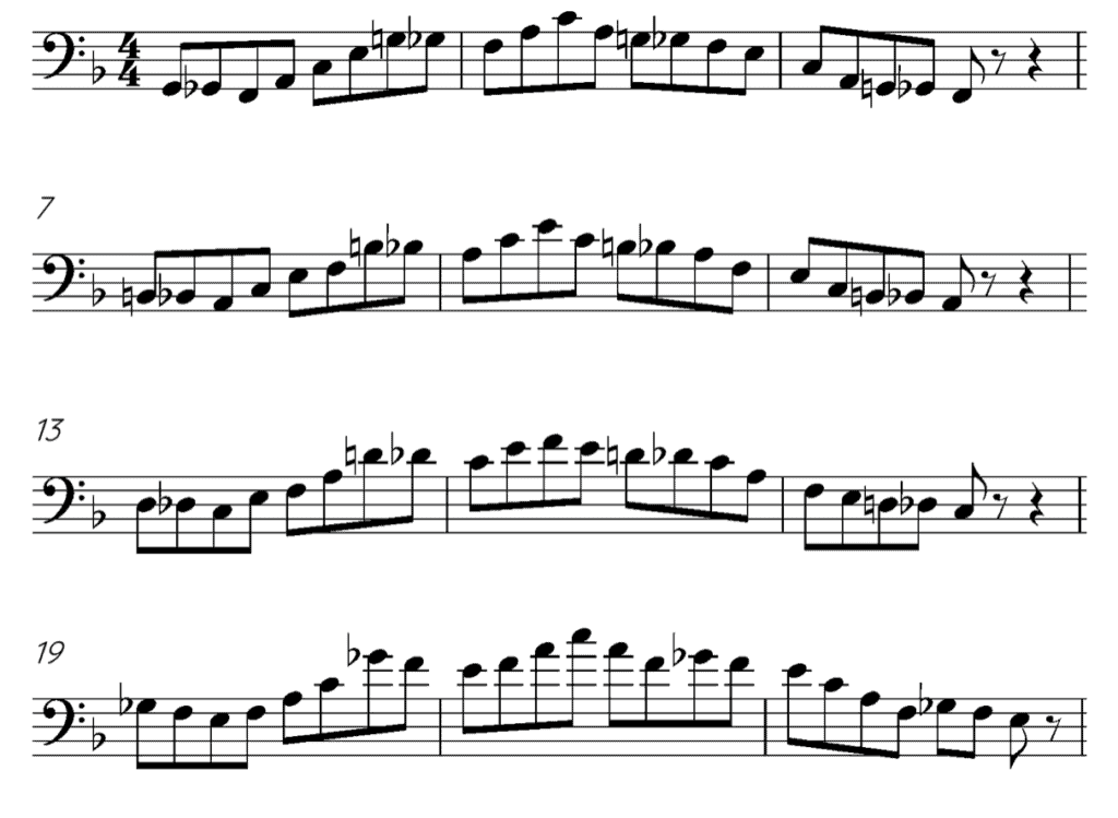 Approach Notes For Bass