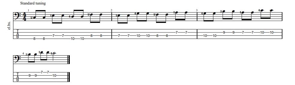 How to Play Bass Scales in Thirds