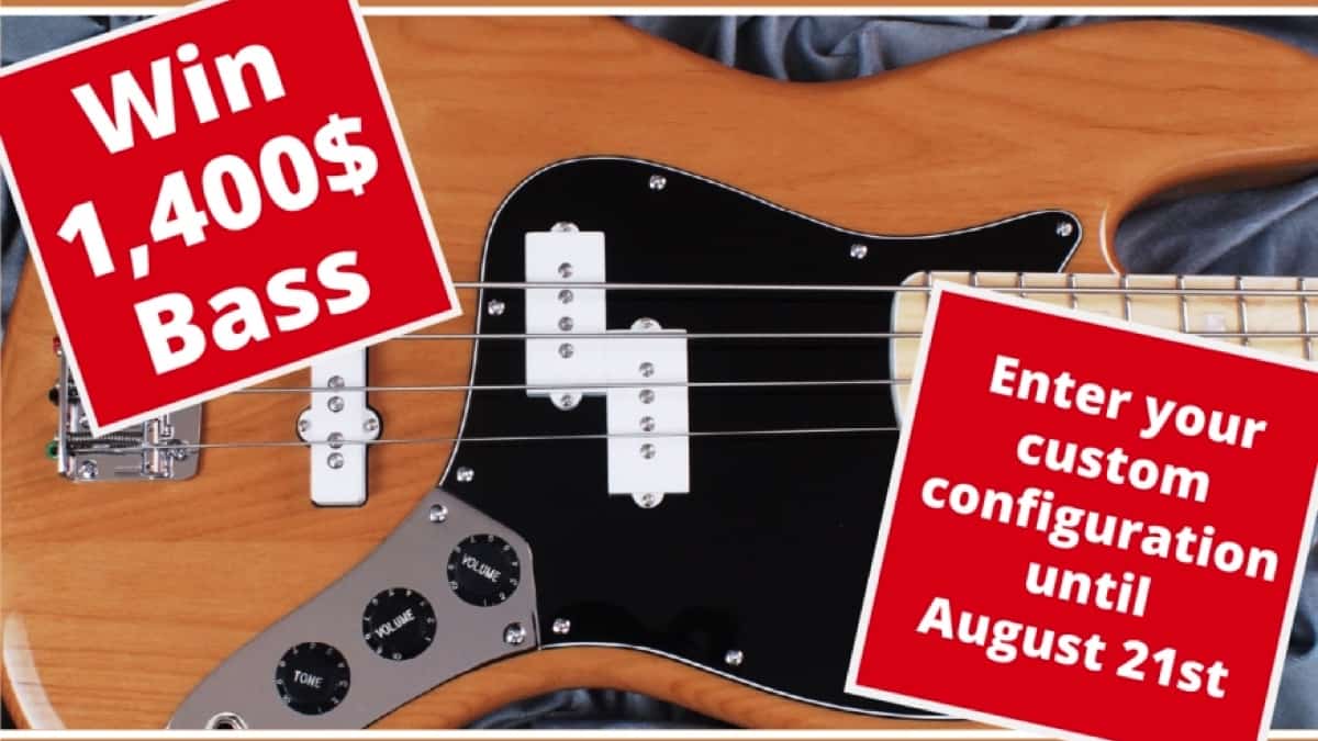 Build & Win Your 1400$ BITE Custom Bass!