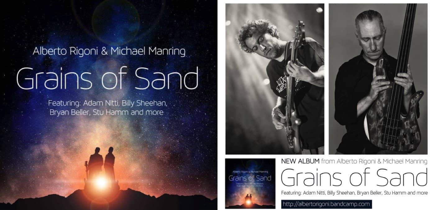 New Album: Alberto Rigoni and Michael Manring, Grains of Sand