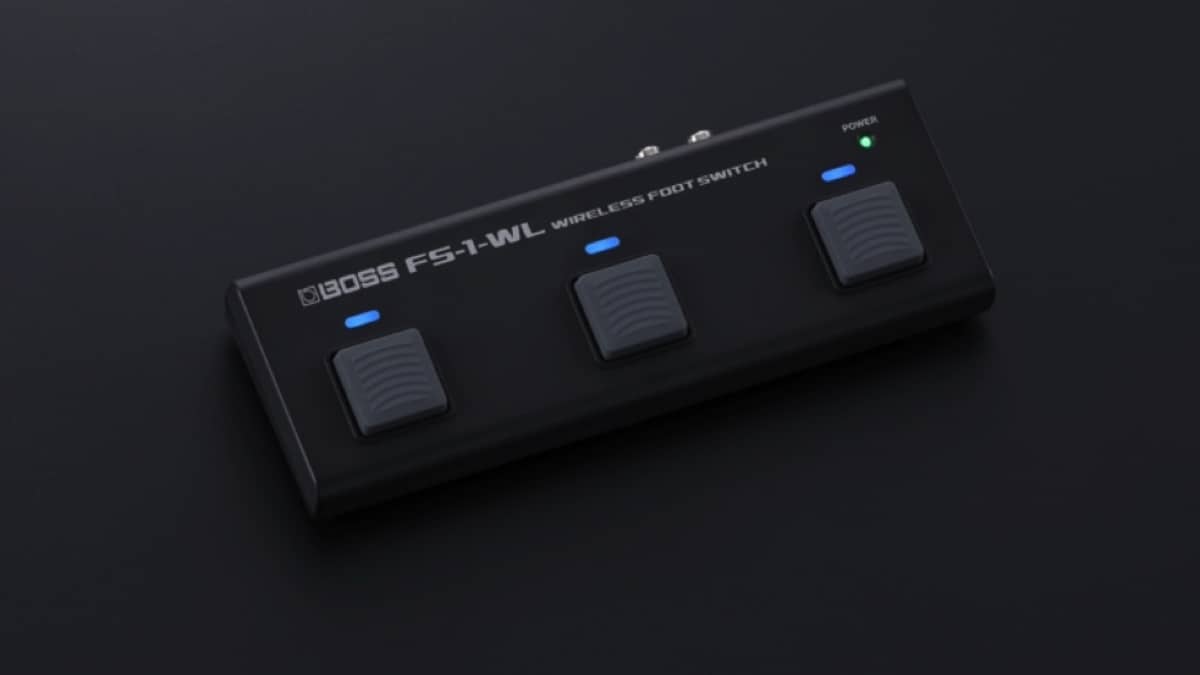 New Gear: BOSS FS-1-WL Wireless Footswitch
