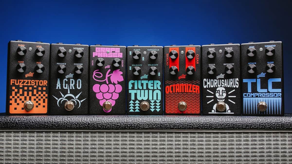 Gear News: Aguilar Unveils New Look to Ever-Popular All-Analog Circuitry Pedals