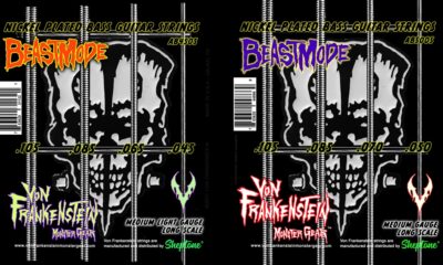 New Gear: BeastMode Bass Strings from Von Frankenstein Monster Gear