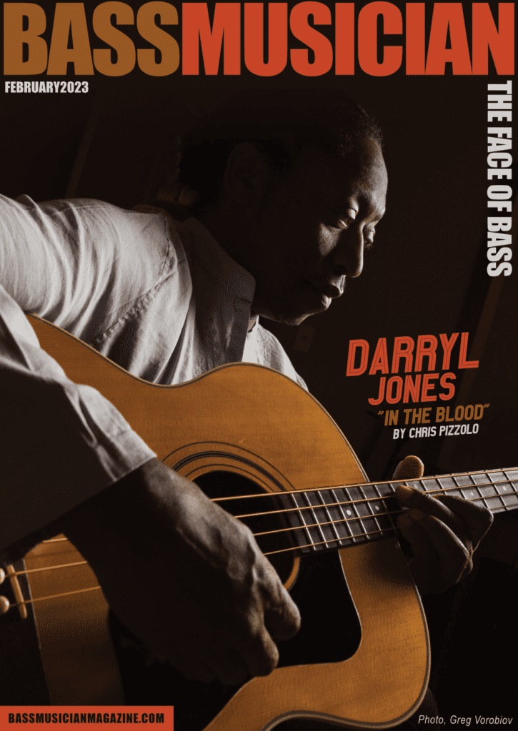 Darryl Jones - Bass Musician Magazine - February 2023