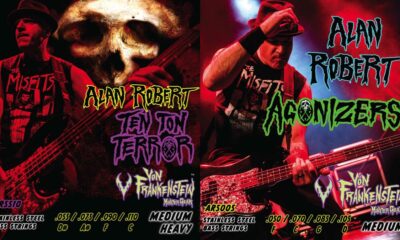 Life of Agony’s Alan Robert and Von Frankenstein Monster Gear Joins Forces to Release New Signature Bass Strings