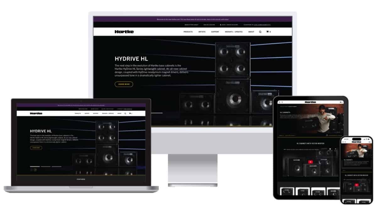 Gear News: Hartke Launches New Website