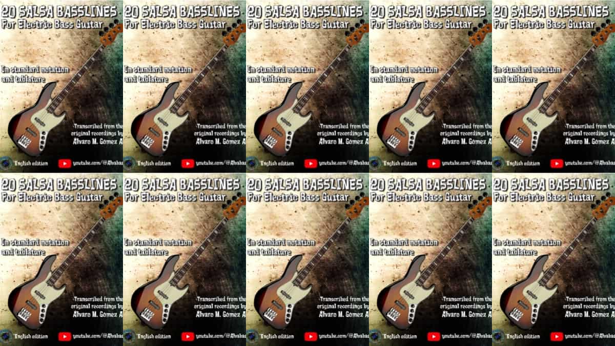 20 Salsa Basslines for Electric Bass Guitar