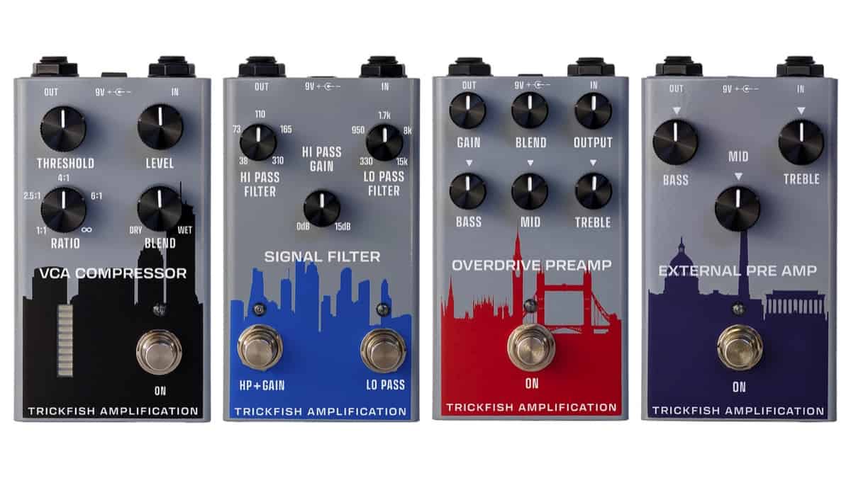 New Gear: Trickfish Introduces New Line of Pedals