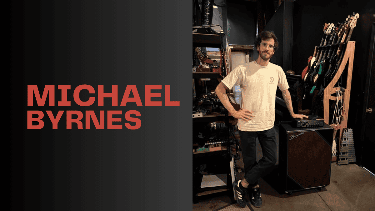 Bergantino Welcomes Michael Byrnes to Their Family of Artists