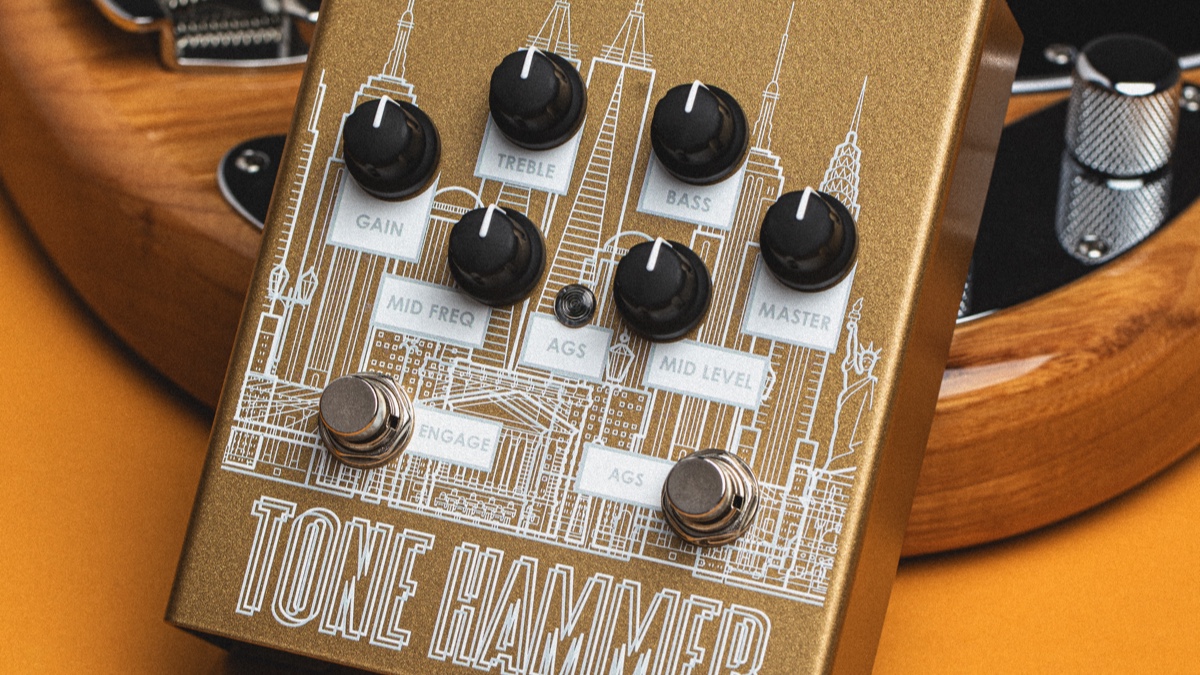 Gear News: Aguilar Amplification Unveils Limited Edition NYC Gold Skyline Tone Hammer Preamp