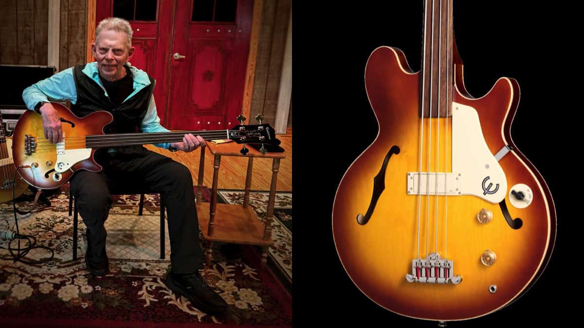 Gear News: Epiphone Unveils the Jack Casady Fretless Bass