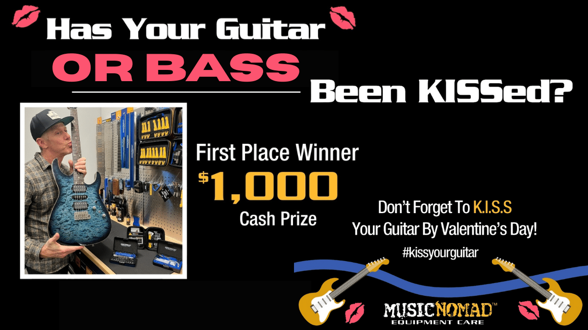 Has Your Guitar Been KISSed?” Giveaway