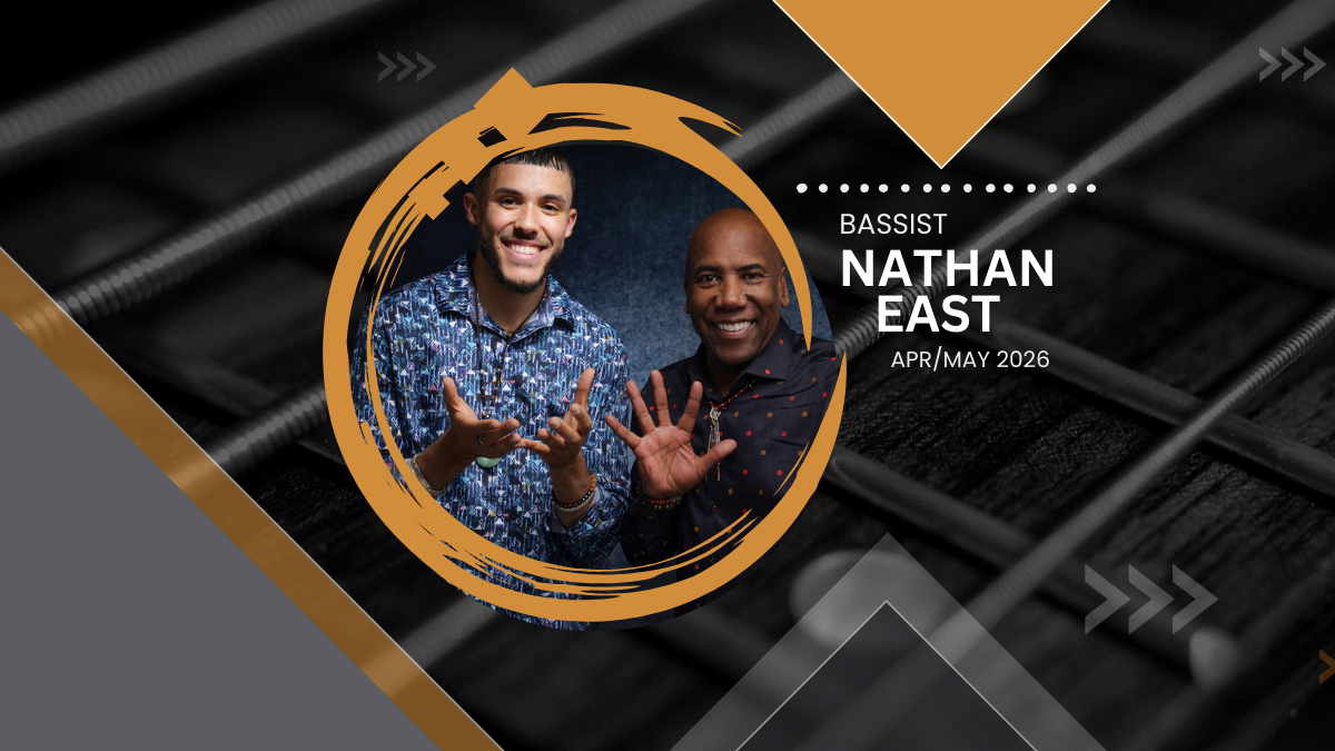 Bass Musician - Nathan East & Son - AprilMay Issue