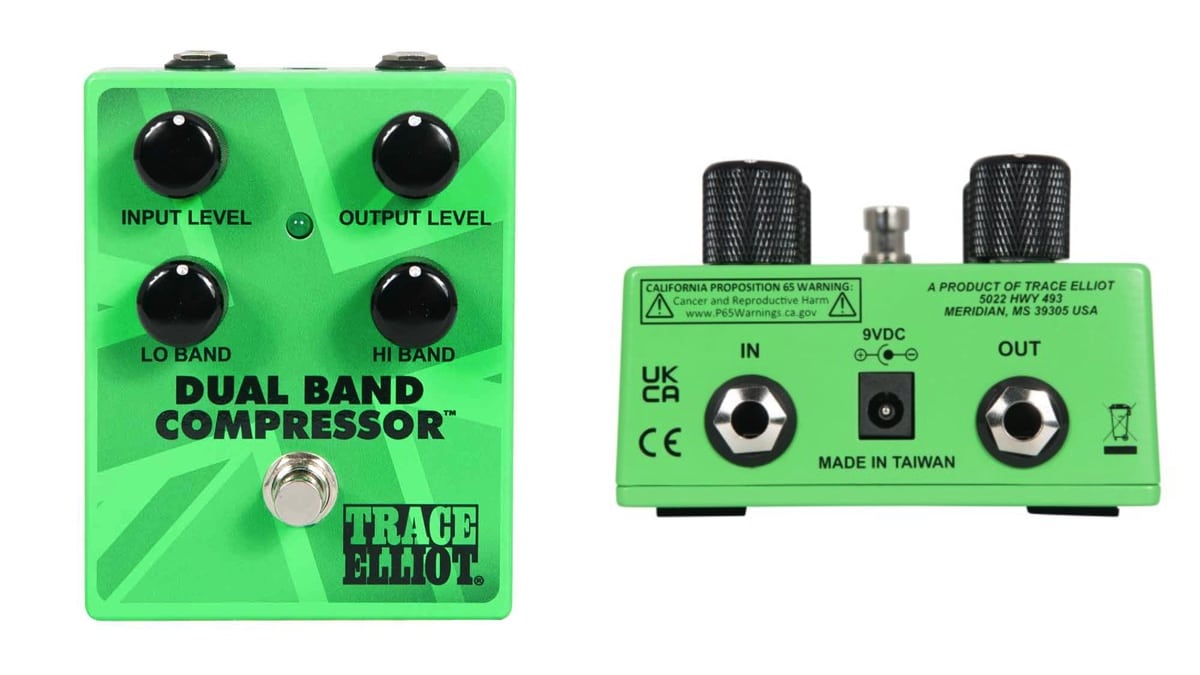 New Gear: Trace Elliot Dual Band Compressor Pedal